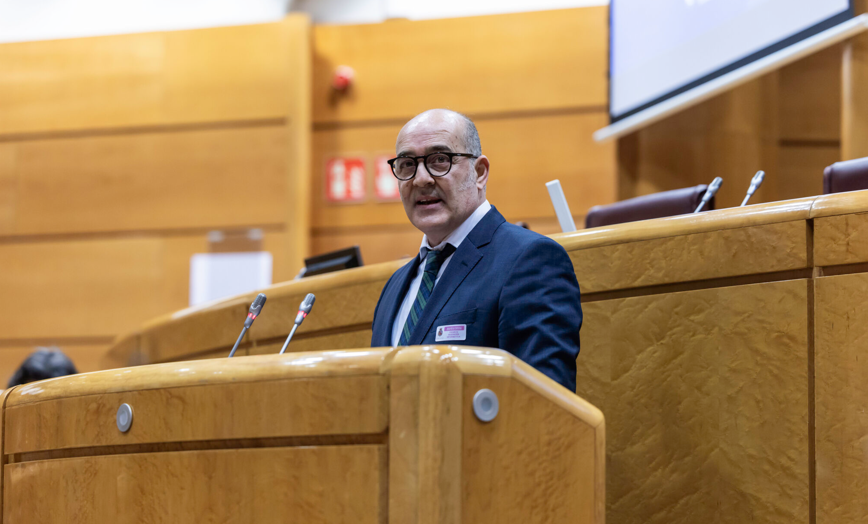 El COIICV participa en la entrega de los Premios Nacionales de Ingeniería Informática celebrados en el Senado
